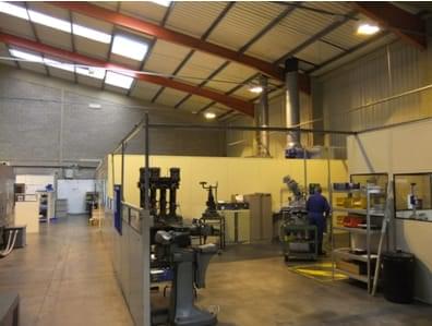 Existing Lighting at Arden Precision